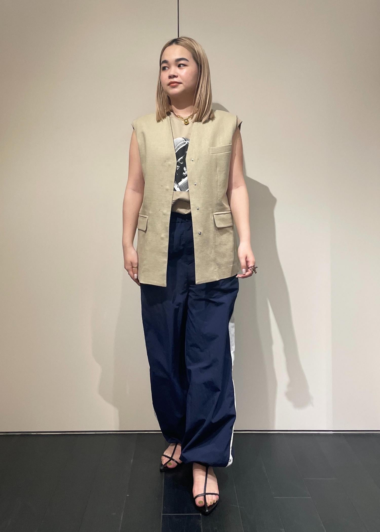 新発売 ET ADAM / emma / プリペラカットオフベスト】 ROPÉ ｜J FEMME トップス