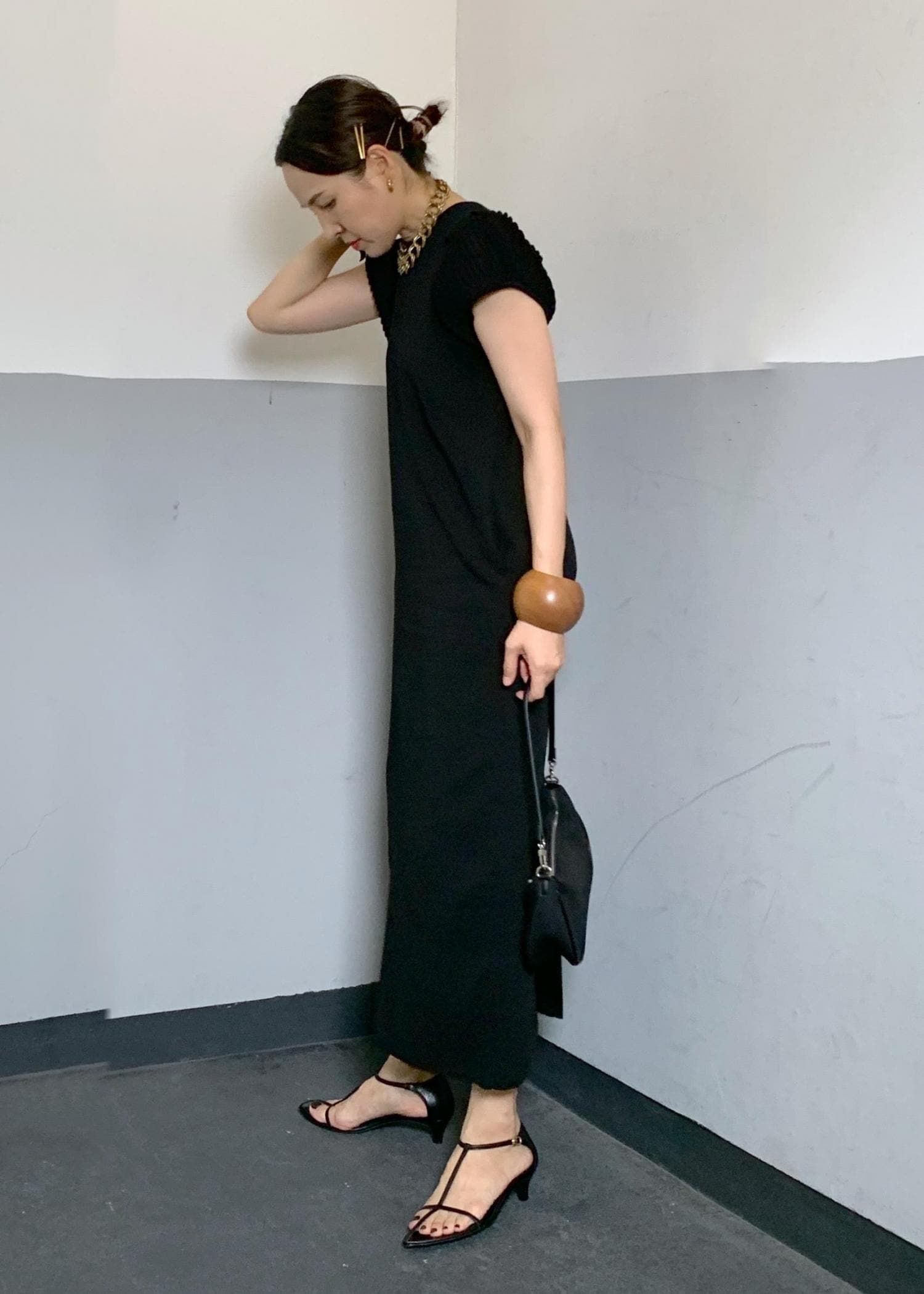 ADAM ET ROPÉ FEMME リーンマキシニットドレス ADAM ET ROPÉ FEMME リーンマキシニットドレス ADAM ET ROPÉ