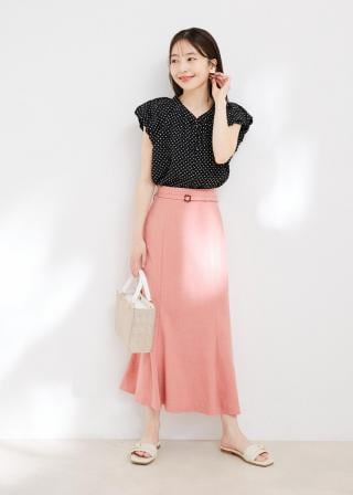 ぴ*ら様 ebure ♪ シルク バルーンスリーブシャツ　セットアップ可能 セール】夏に大活躍！ふわり、風をまとう。3wayバルーンスリーブ
