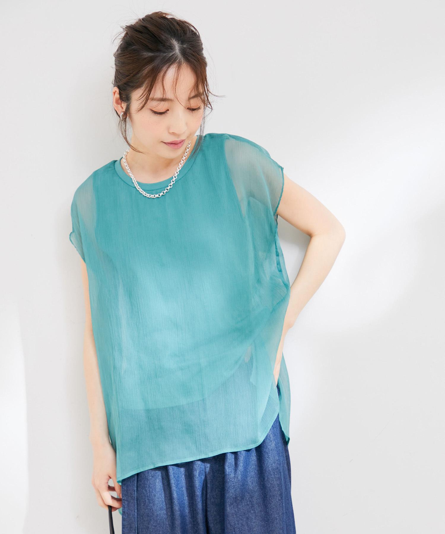 週末お値下げ❗️美品　ボリューム感が可愛いジレ styling 7days Life Styling ベスト ジレ ダブルクロスペプラムジレ
