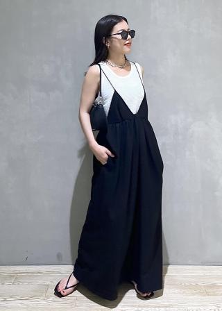 ADAM ET ROPÉ FEMME(アダム エ ロペ ファム) / スパンコールタンク