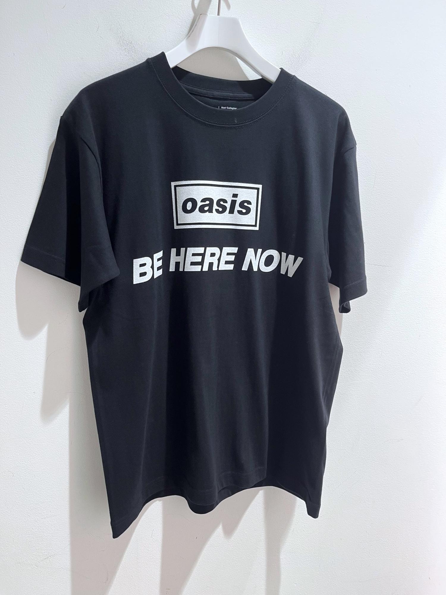 Oasis Be Here Now Tシャツ L 黒 Adam et Rope アダムエロペ オアシス Be Here Now Tシャツ ブラック