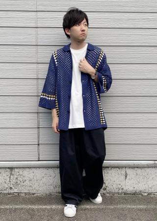 クロシェ半袖ニットシャツ | ファッション通販サイト NUGU