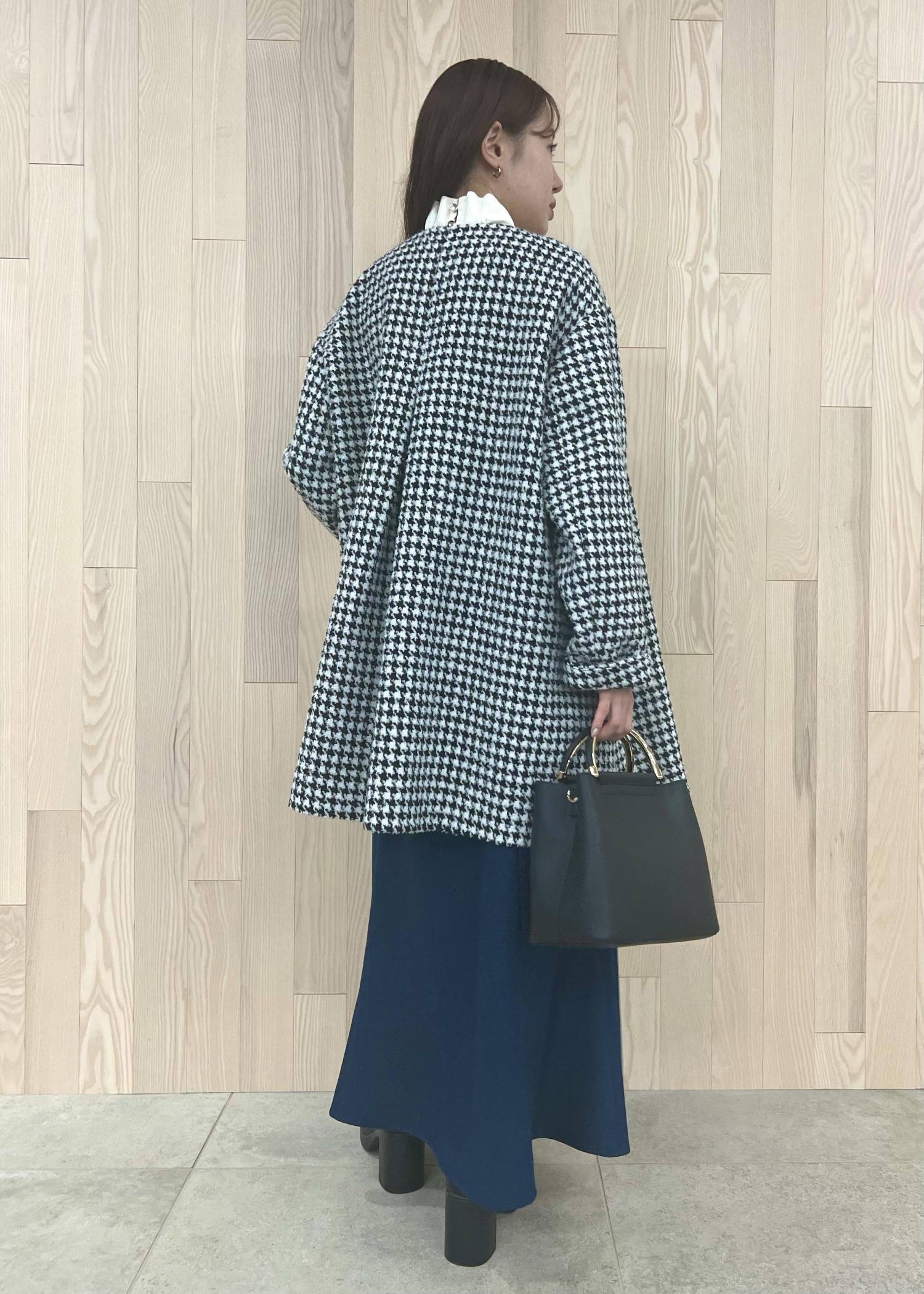 【新品タグ付き】ロペROPEの千鳥格子コート 千鳥柄コート / ななこ / ROPÉ PICNIC |J'aDoRe JUN ONLINE