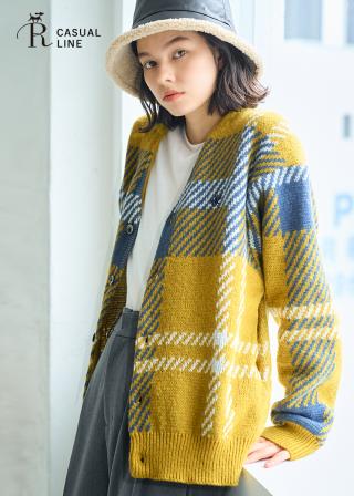 Second/Layer ピストレロリブカーディガン SECOND/LAYER（セカンドレイヤー）の「＜SECOND LAYER＞ ROCKER