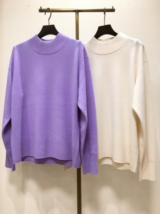 ROPE’ - 【ROPE 2023AW】カシミヤブレンドビルドネックニット 高評価】カシミヤブレンド ビルドネックニット | ロペ(ROPE