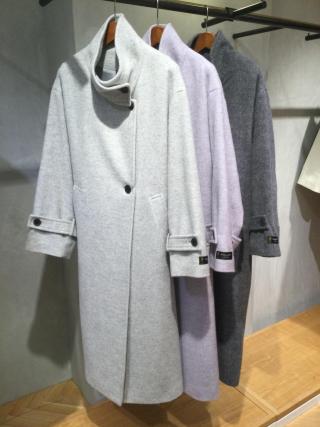 VIS(ビス) / 【静電気防止】2WAY毛混シャギーロングコート