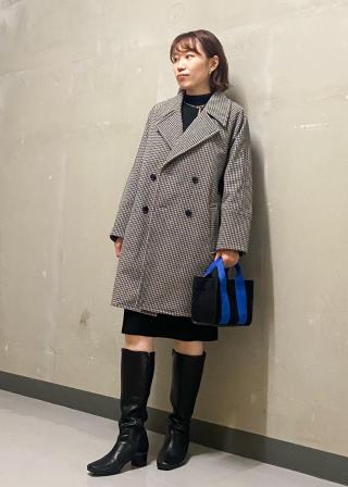 ROPÉ PICNIC(ロペピクニック) / ハウンドトゥースジャージメルトン