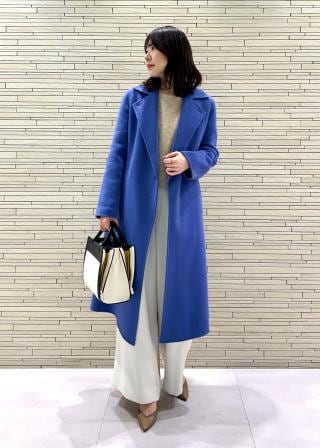 【フレームワーク】カシミヤ混 ワイドシルエットボートネックプルオーバー ROPÉ(ロペ) / フォックスカシミヤボートネックプルオーバー