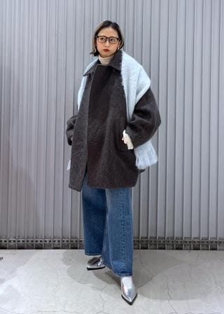 ADAM ET ROPÉ FEMME(アダム エ ロペ ファム) / モヘヤシャギーミドル