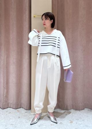 【新品】アダムエロペ ジョガースラックス セール 50%OFF】ジョガースラックス(505674646) | アダム エ