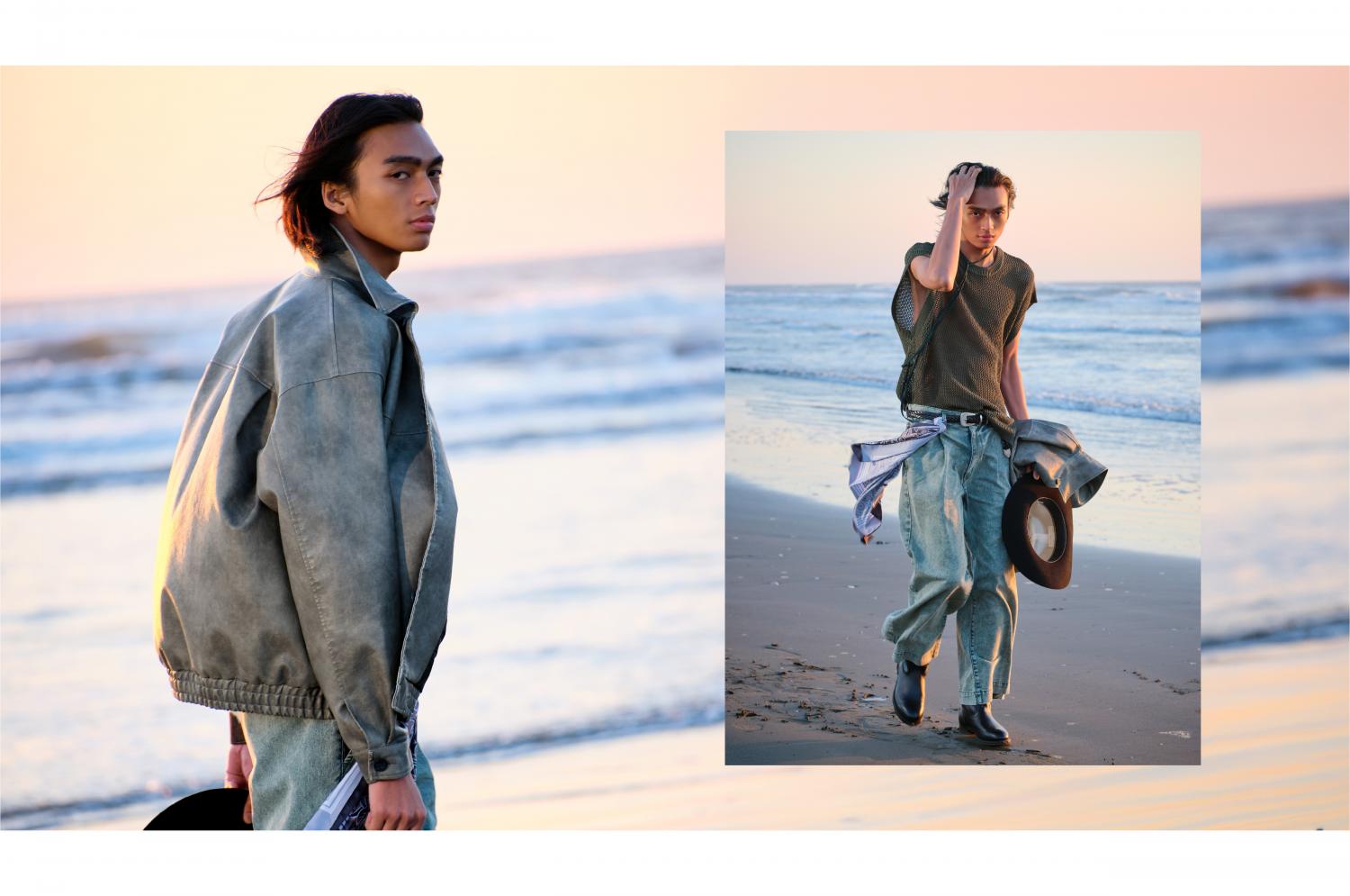 Super Beauty、レッドフードジャケット 42 BR×BETTYコラボ ツイルスイングトップジャケット The BRAVE-MAN