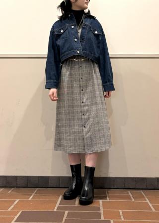 ROPÉ PICNIC(ロペピクニック) / ウールライクサキソニーワンピース