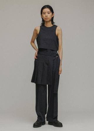 MTOR ［BELT］PINSTRIPE WRAP BELT、PANTS 38 MTOR ［BELT］PINSTRIPE WRAP BELT、PANTS 38