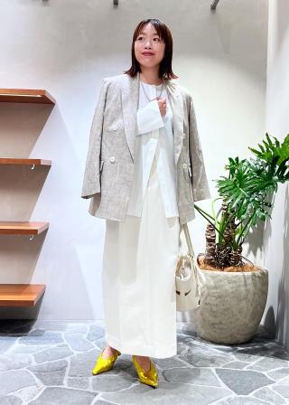 【ADAM ET ROPE'】シャツレイヤードニットプルオーバー セール】シャツレイヤードニットプルオーバー（ニット/セーター
