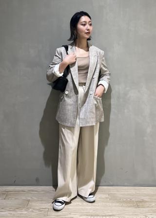 ADAM ET ROPÉ FEMME(アダム エ ロペ ファム) / シルクネップテーラード