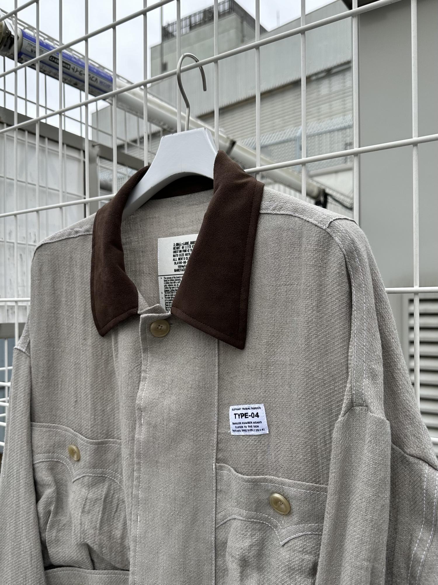 elephant TRIBAL fabrics CUBA SHIRT BLOUSON | STAFF OUTFIT | ADAM 