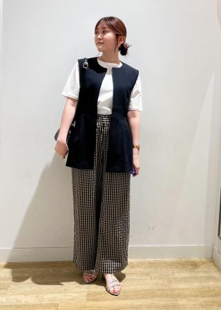 ROPÉ PICNIC(ロペピクニック) / リネンライクジレベスト/セットアップ