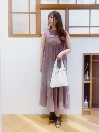 美品 PELLICO オープントゥ 予備リフト付 ピンクベージュ 36 1/2 ROPÉ PICNIC(ロペピクニック) / オープントゥスソフトトレッチ