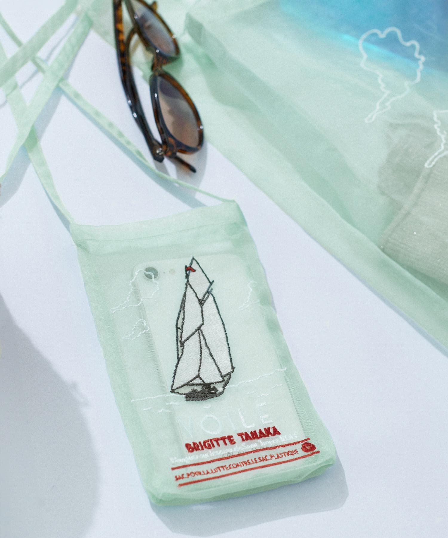 BRIGITTE TANAKA × ROPÉ 別注オーガンジーバッグが登場！ | J