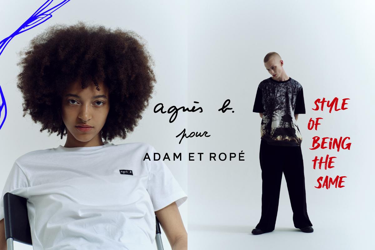 NEW RELEASE】agnès b. pour ADAM ET ROPÉ | J'aDoRe JUN ONLINE