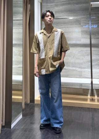 グァジャベーラ レース ショートスリーブ シャツ / セットアップ対応 / ユニセックス グァジャベーラ レース ショートスリーブ シャツ / セットアップ
