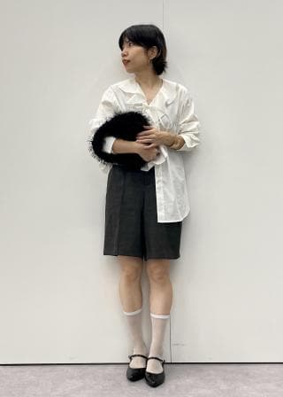 ROPÉ PICNIC(ロペピクニック) / ウールライクサージショートパンツ