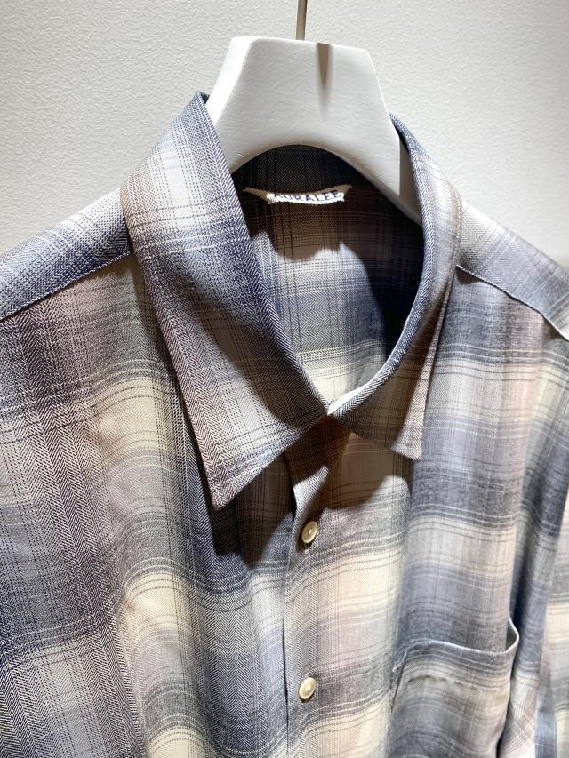 MODEさん専用　新品24AW AURALEE SUPER LIGHT WOOL Super Light Wool Shirt – La Garçonne