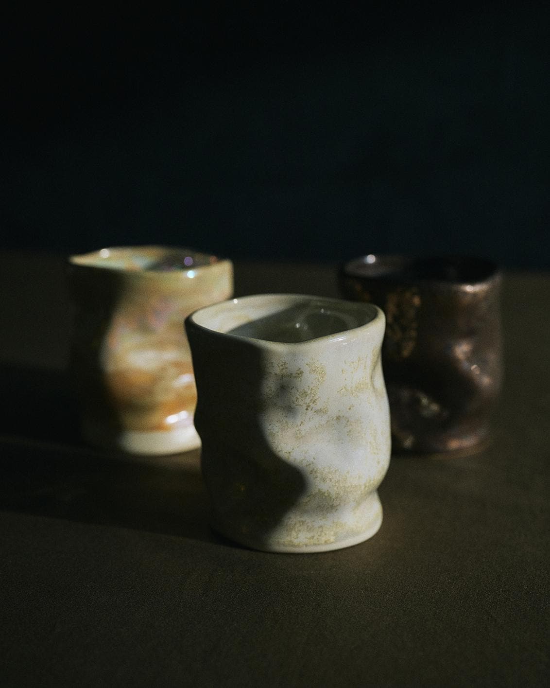 作家物　セラミチ　michiko seki 食器　小皿4枚セット　陶器 作家物 セラミチ michiko seki 食器 小皿4枚セット 陶器 作家物