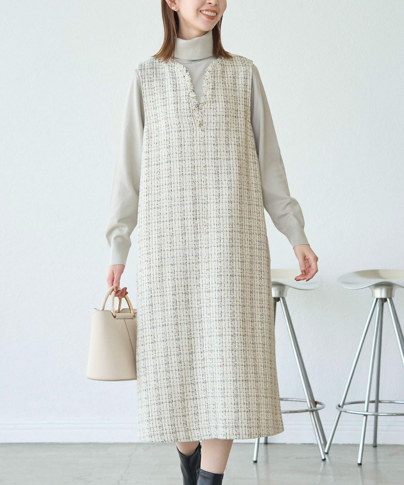 この冬、欲しいのはかんたんに華やぐ''本命ワンピース''｜ROPÉ PICNIC