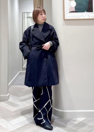 ROPÉ ロペLIMONTA Thin Down シンダウンハーフコートBK ROPÉ(ロペ) / 【LIMONTA】Thin Down（シンダウン） ハーフコート