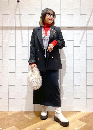 ROPÉ PICNIC(ロペピクニック) / ウールライクサージ金ボタンジャケット