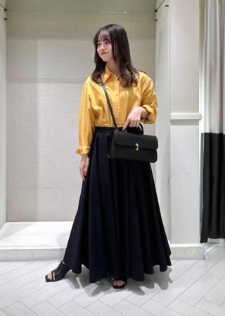 ROPÉ(ロペ) / 【洗える】ドライコットンフォルムフレアスカート