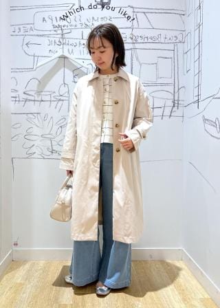 ROPÉ PICNIC(ロペピクニック) / 【撥水・花粉ガード】ステンカラー