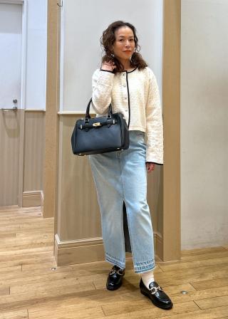 VIS(ビス) / 【2WAY】フロント金具3層トートバッグ (バッグ VIS(ビス) / 【2WAY】フロント金具3層トートバッグ (バッグ