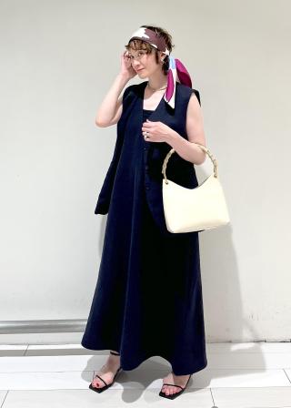 ROPE ロペ シルク モノグラムプリントドッキングプルオーバー ブラック ROPÉ(ロペ) / ロートレックグラフィカルシルクスカーフ (財布