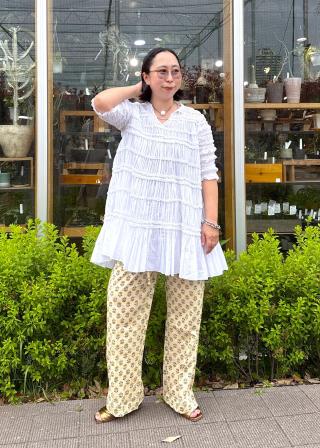 【新品未使用タグ付き】pheetaフィータ　チュニックシャツ Pheeta/Shirt Jacket(Julie)