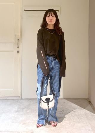 COTTON USA リメイクライクセミフレアデニム SALON adam et ropé(サロン アダム エ ロペ) / COTTON USA