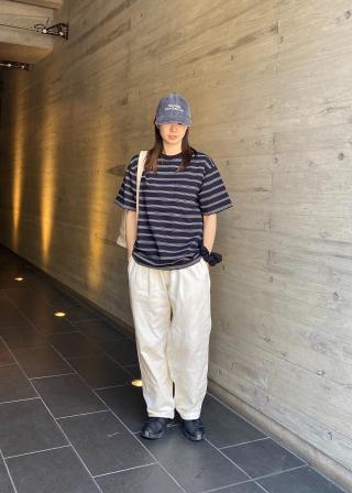 パンツ [8 SECONDS] TWILL WIDE PANTS Wide-Leg Twill Pants - Light beige/zebra print - Ladies | H&M US