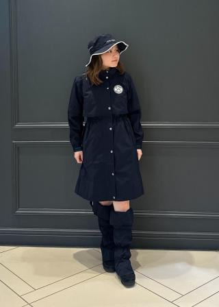 ジュン アンド ロペ JUN & ROPE レッグウォーマー付き レインワンピ JUN&ROPÉ(ジュン アンド ロペ) / 【Regina掲載】【撥水】【対