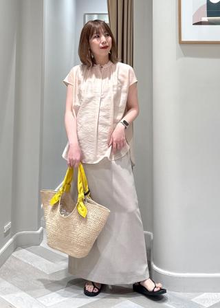 ROPÉ(ロペ) / 【WEB・一部店舗限定】リネンライクキャミソール