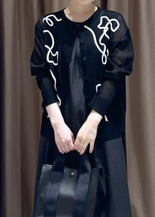 M-KYOKO サマーカーディガン TOKYO BASIC サマーニット カーディガン レディース 秋 綿