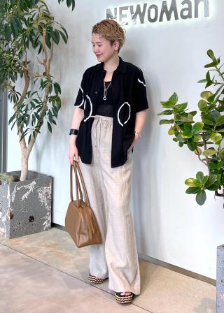 ラドロー ludlow ベルベット　ハンドバッグ　バッグM LUDLOW STORE