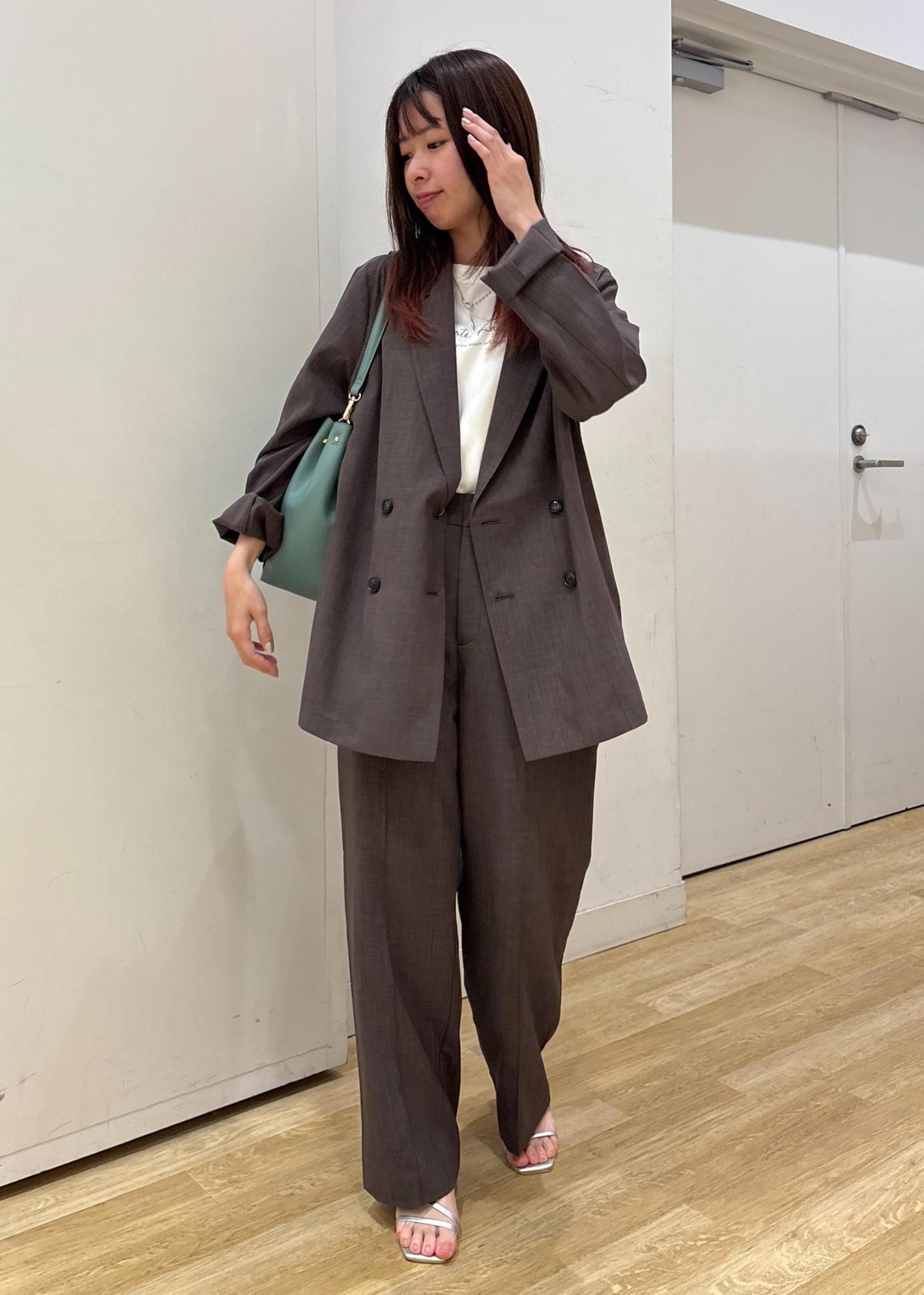 スーパーセール 目玉商品 麻調セットアップコーデ ONLINE JUN ｜J'aDoRe PICNIC ROPÉ / SAKI / トップス