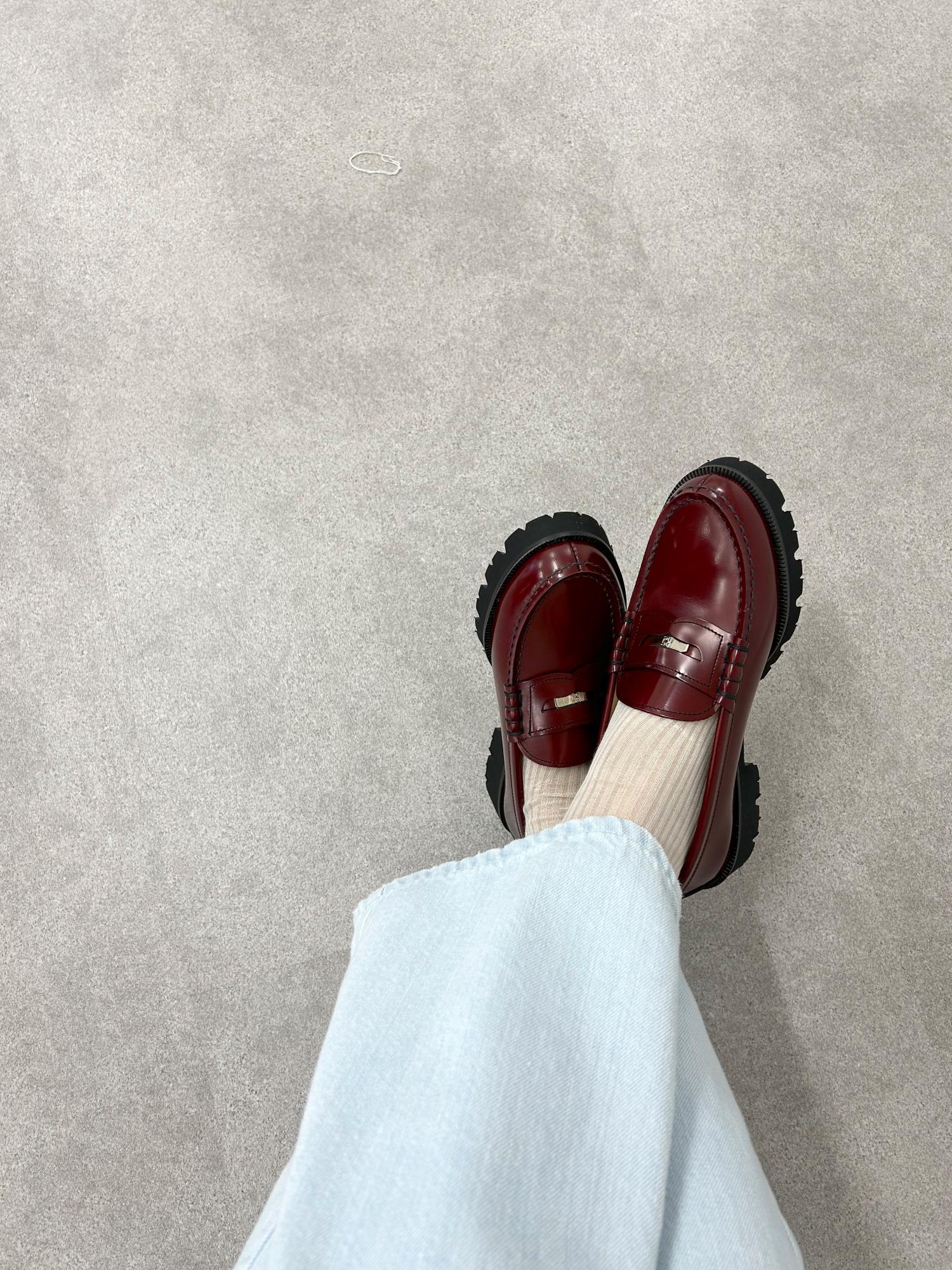 HARUTA（ハルタ） for SALON別注ガラスレザーローファー SALON adam et rope'｜【HARUTA(ハルタ) for SALON】別注ガラス