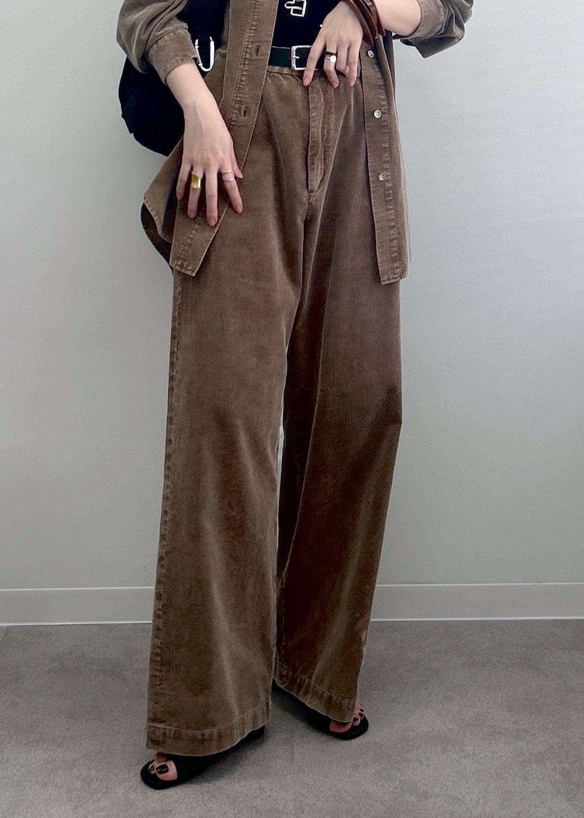 JUN&ROPE レディース コーデュロイセットアップ