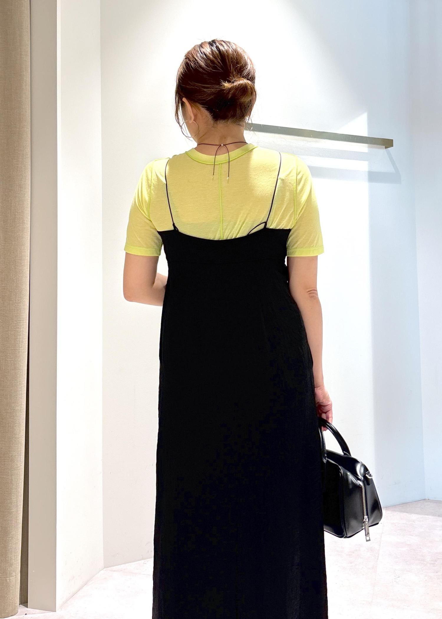 セール】【apres jour clair】2wayジャガードチュールキャミ