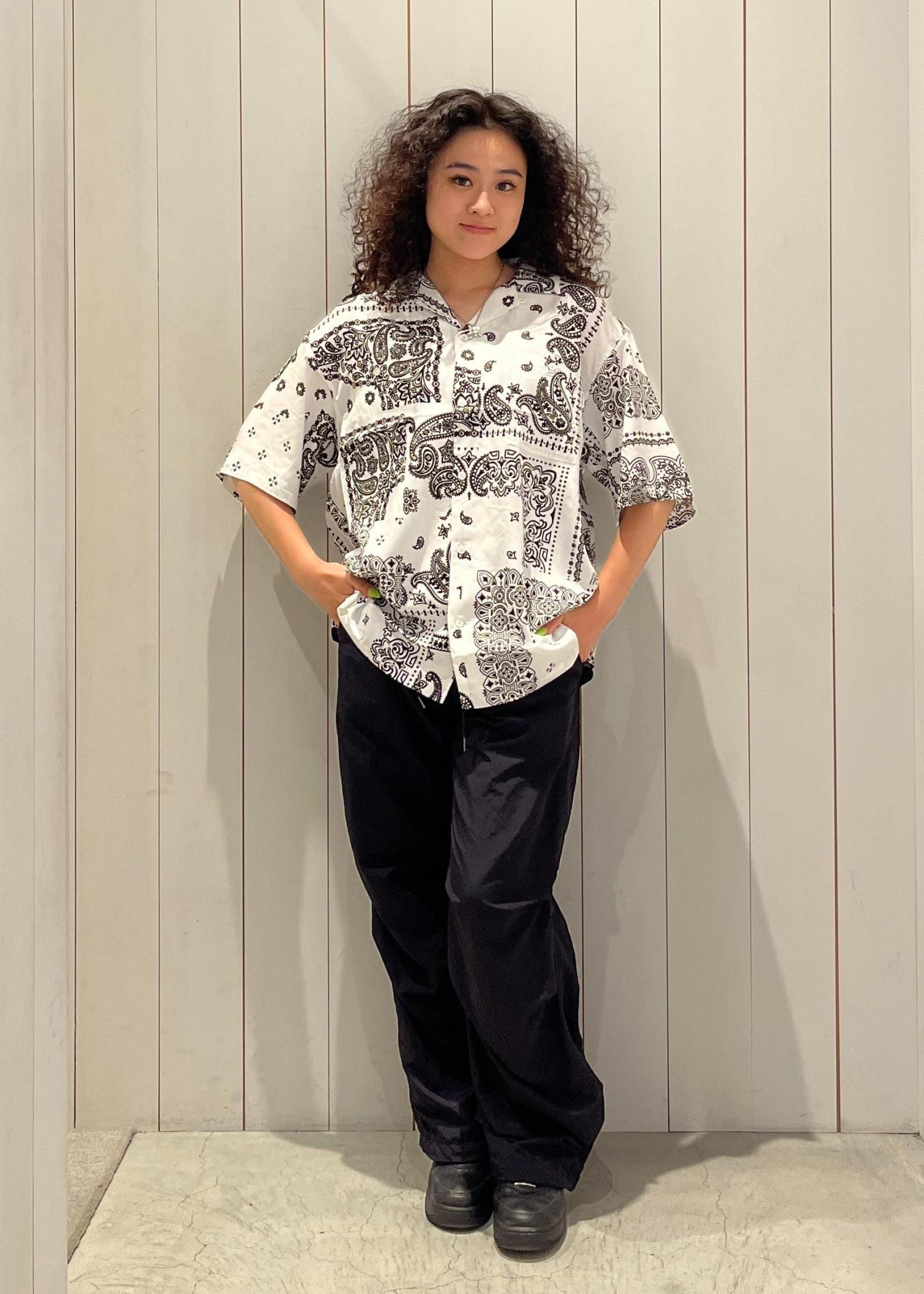 MIYAGIHIDETAKA × Saturdays NYC Bandana SS shirt / Marin