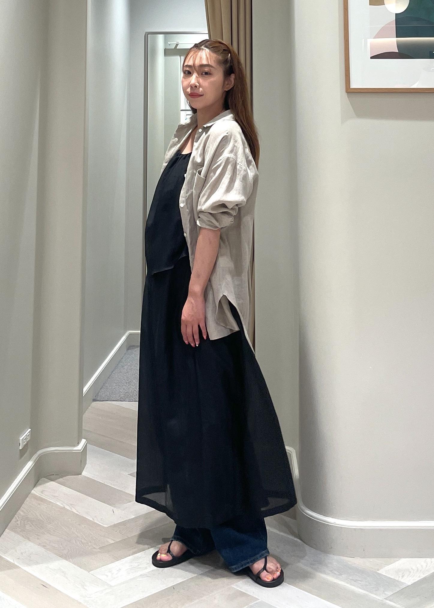 【関税込み】HOPE ブラック コットン ドレス Newコットンワンピース / ASAMI / ROPÉ |J'aDoRe JUN ONLINE