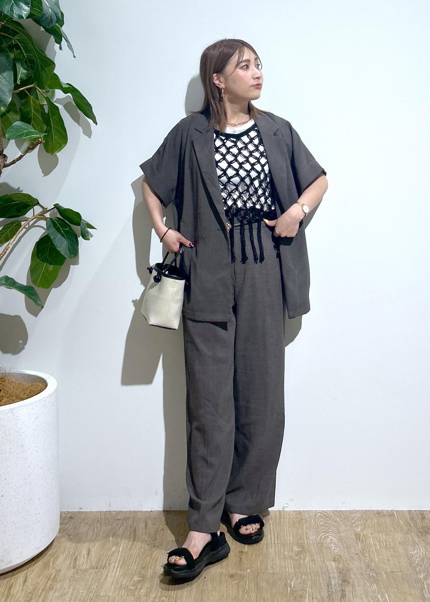 【美品】　BEAUTY & YOUTH リネンライク　セットアップ ITEMS URBANRESEARCH 【アイテムズ アーバンリサーチ